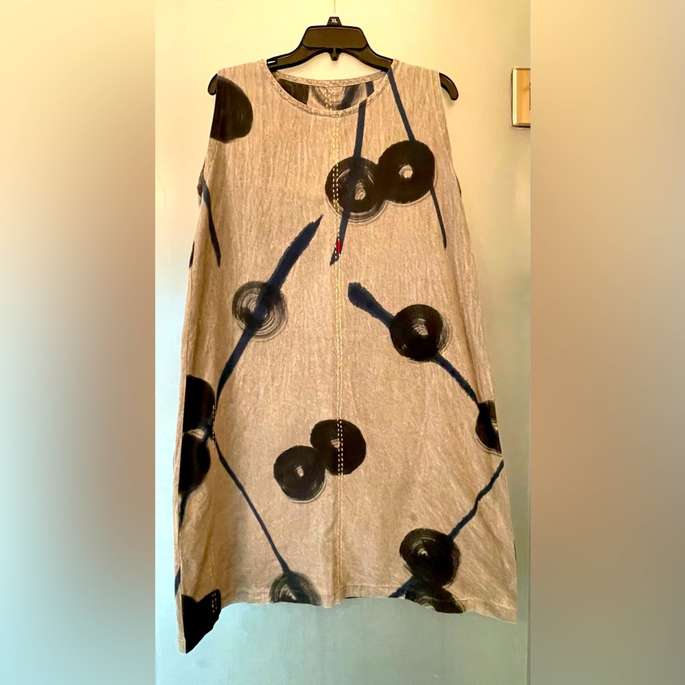 Abstract tent style dress